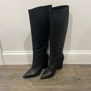 Steve Madden Showbiz knee high boots 8.5 women’s in black